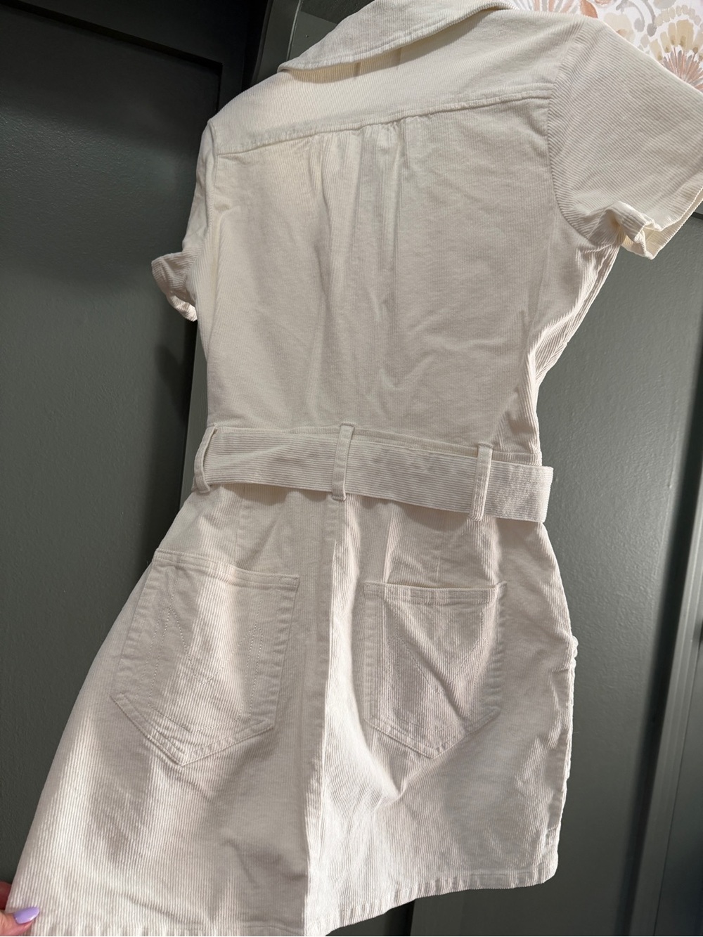 Show Me Your MuMu Outlaw corduroy Cream - Picture 5 of 6